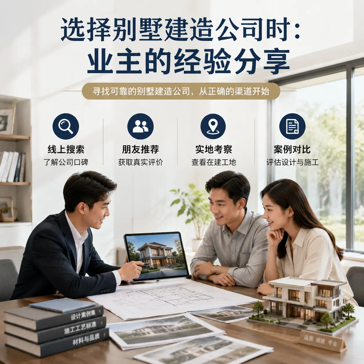 选择别墅建造公司时: 钟山 业主的经验分享