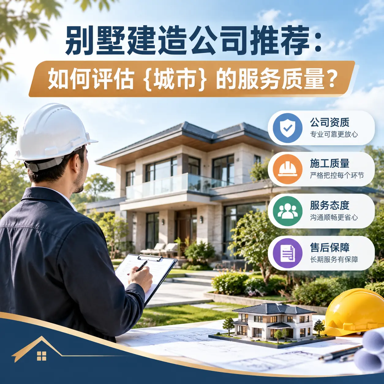 别墅建造公司推荐：如何评估 钟山 的服务质量？
