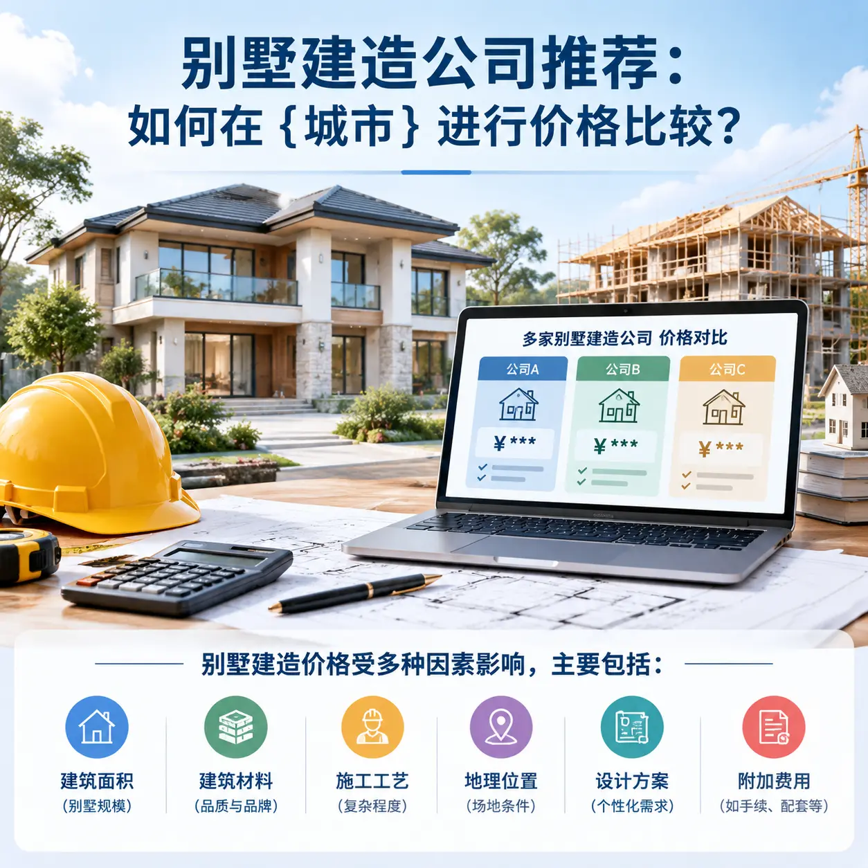 别墅建造公司推荐:如何在 钟山 进行价格比较?