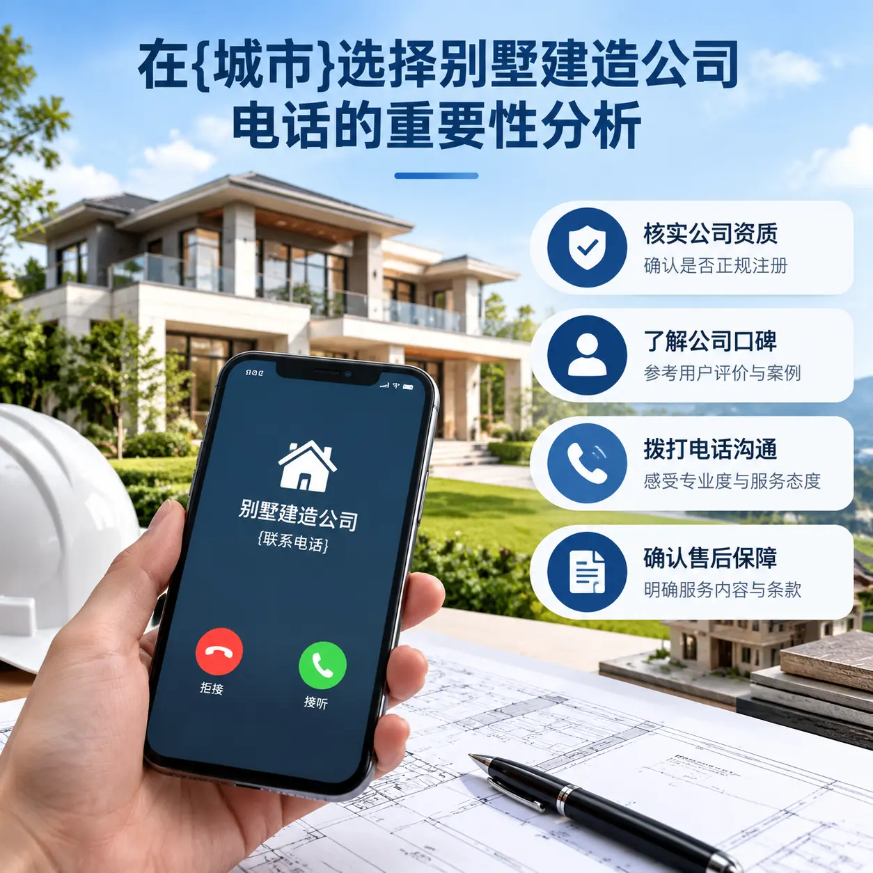 在钟山选择别墅建造公司电话的重要性分析