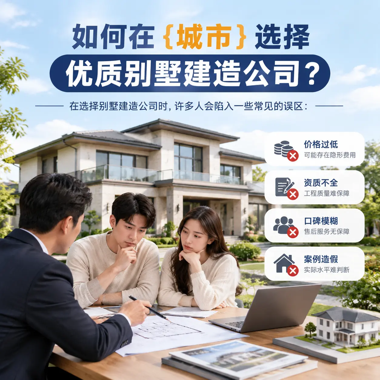 如何在 钟山 选择优质别墅建造公司?
