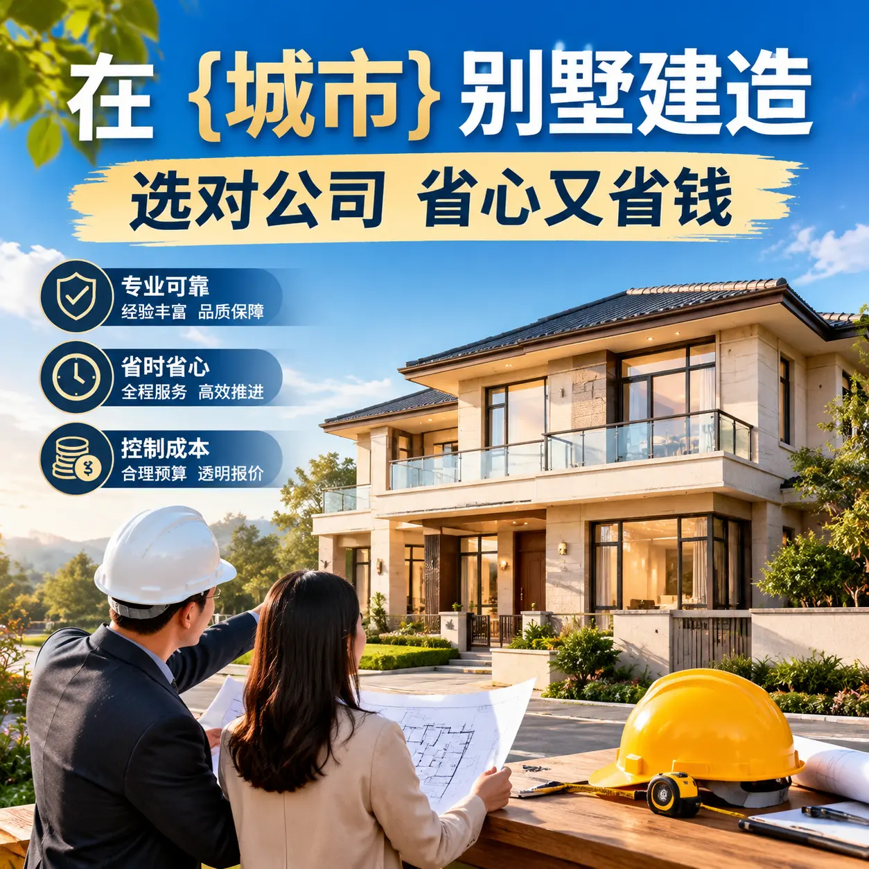 在 钟山 别墅建造,选对公司省心又省钱