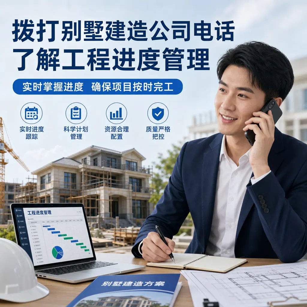 拨打钟山别墅建造公司电话,了解工程进度管理