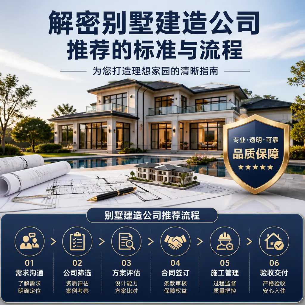 解密别墅建造公司推荐的标准与流程在 钟山
