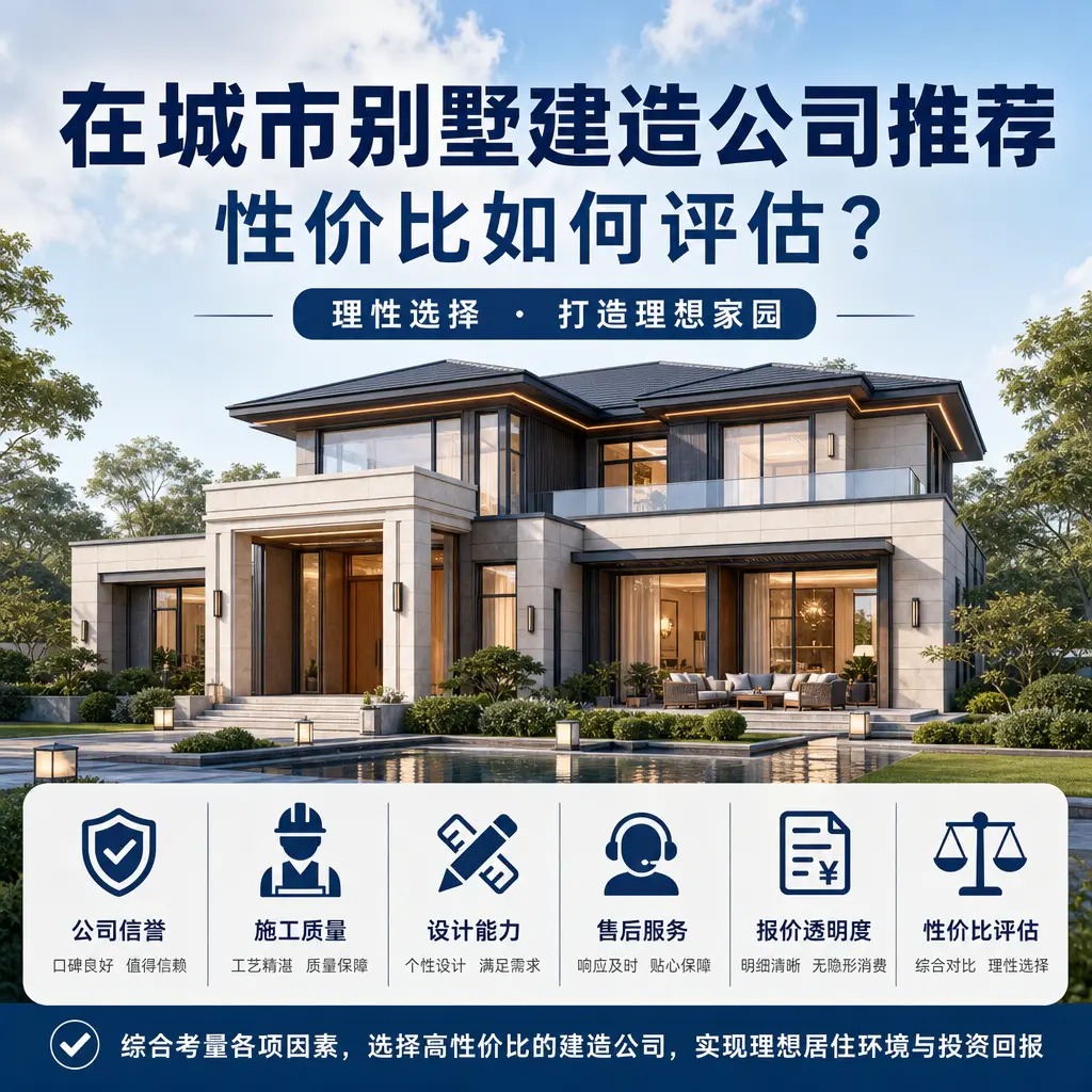 在 钟山 别墅建造公司推荐,性价比如何评估?