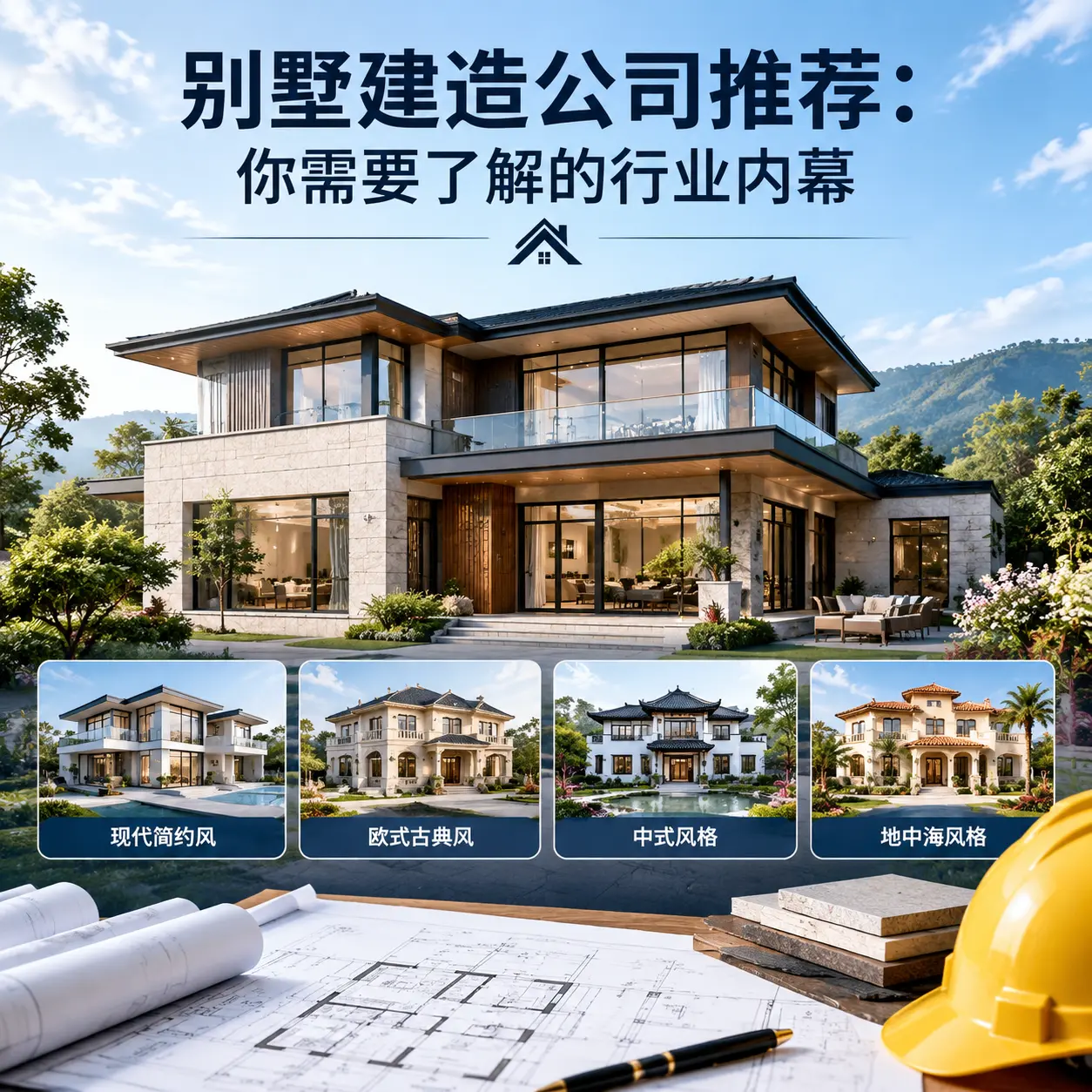 钟山 别墅建造公司推荐:你需要了解的行业内幕